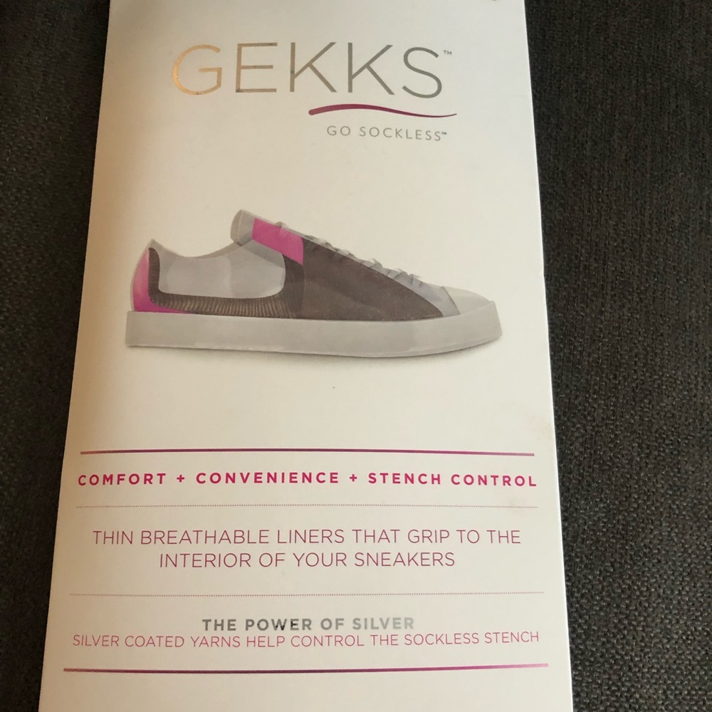 GEKKS Large Socks for sneakers. *Never worn*